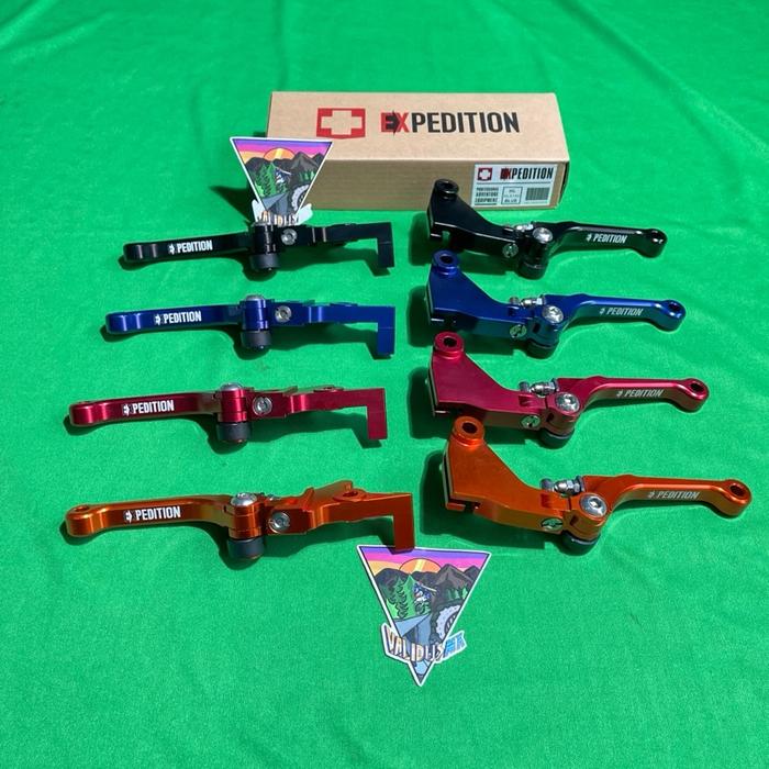 Handle lipat & Rem kopling SET CNC Expedition KLX 150 DRACKER