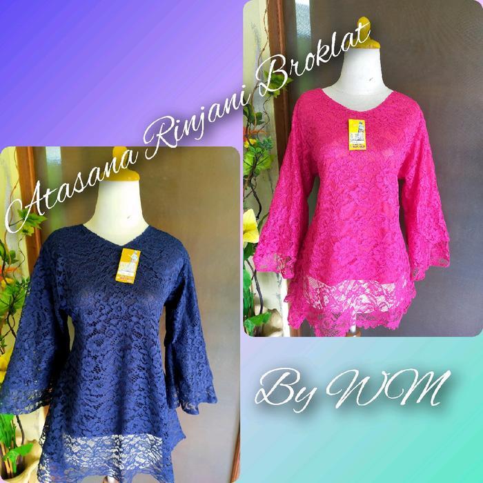 Atasan Kebaya Wanita Broklat Rinjani/Atasan Kebaya Modern Model Waka