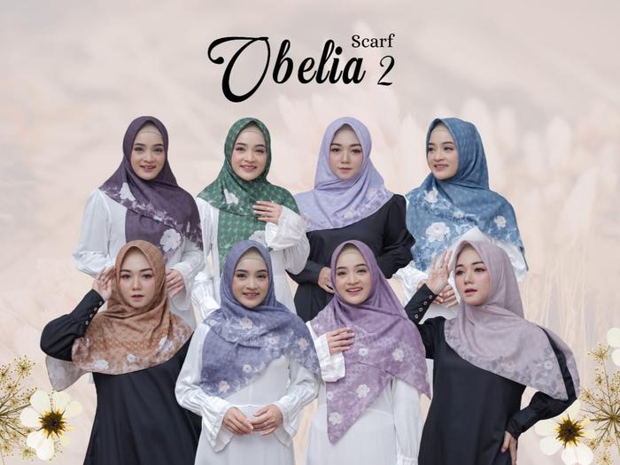 Hijab Linalivia Obelia 2 - Bahan VOAL ULTRAFINE PREMIUM