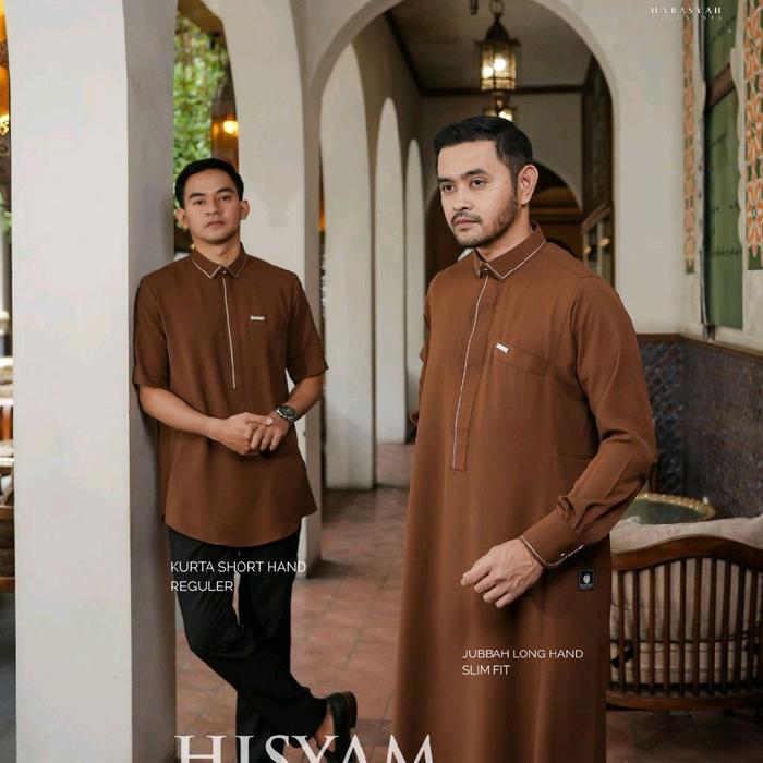 Jubah Hisyam Dewasa (Caramel) Habasyah