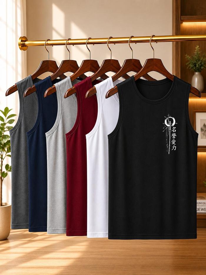 SINGLET PRIA PEDANG KECIL KAOS SINGLET PRIA M L XL XXL TANKTOP PRIA COTTON