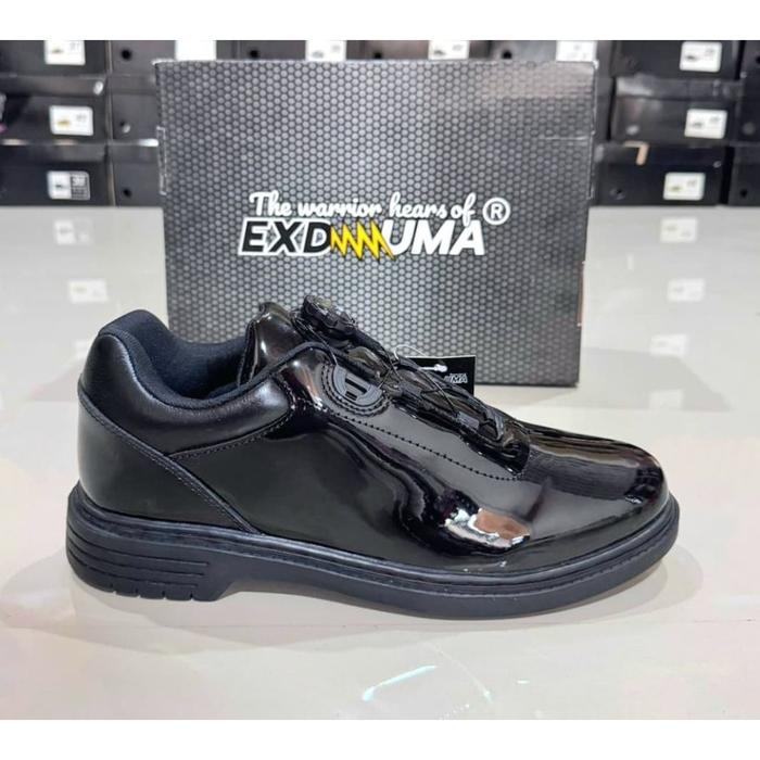 Sepatu PDH mengkikap Tali putar original Premium Exduma