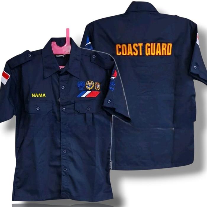 KEMEJA KPLP. KEMEJA COAST GUARD. SERAGAM KPLP. SERAGAM COAST GUARD