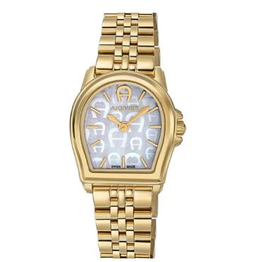JAM AIGNER VERONA ARWLG4810001 GOLD TONE LADIES WATCH SWISS MADE