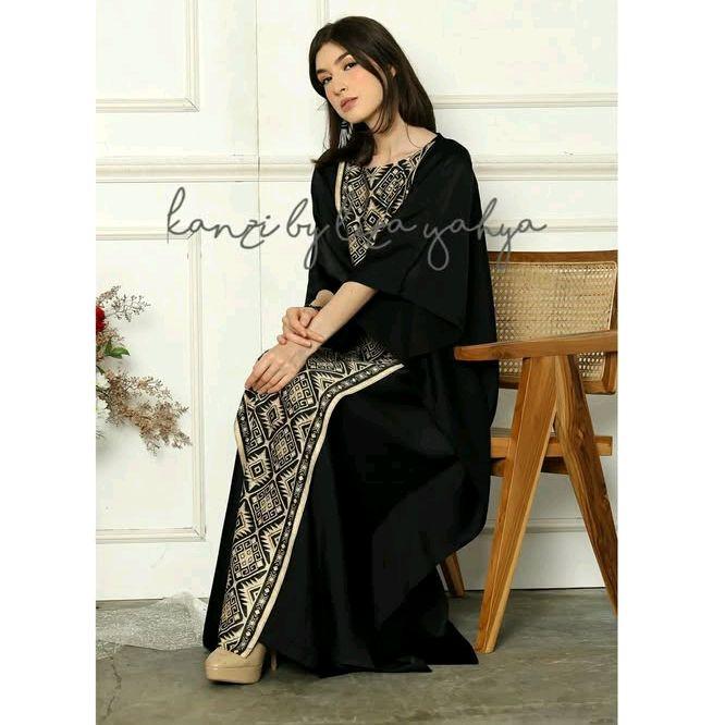 Kaftan Hitam | Kaftan Premium | Kaftan Modern | Kaftan Jumbo | Long Kaftan | Abaya Premium | Abaya H