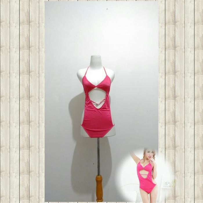 L-1650 - Lingerie Rose Red Teddy