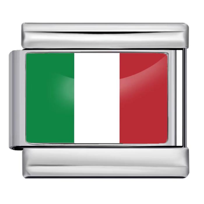 Italian Charm Store Italian Charm Bracelet 9mm Diy National Flag Series of Each Country America, Mex