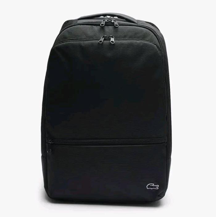 LACOSTE Technicity Backpack Original Tas Ransel Pria - Black