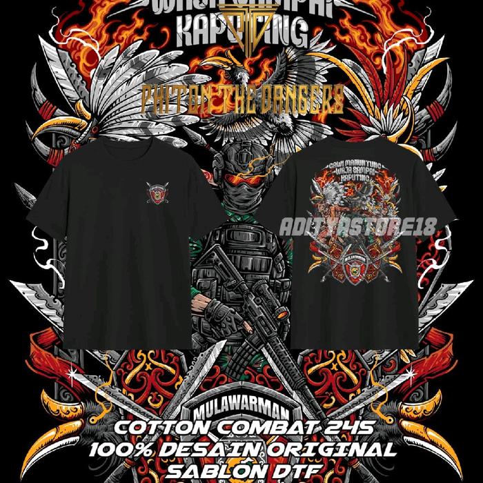 Kaos Hodie Kemeja Tactical Kodam Mulawarman