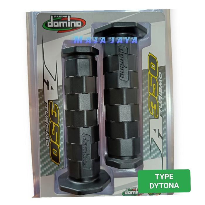 Handgrip Domino Type DYTONA NMAX AEROX LEXI BEAT VARIO universal grip MOTOR Empuk dan bagus