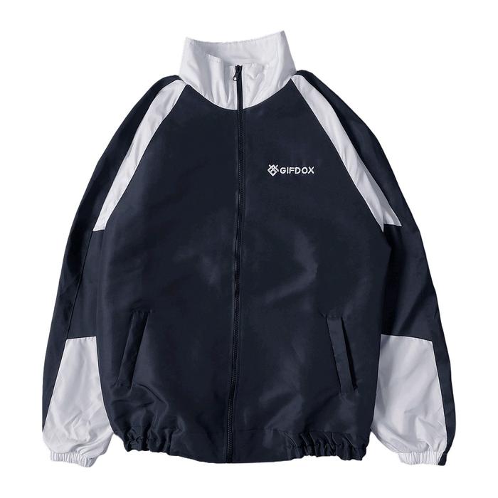 VARSITY JACKET VINTAGE WINBREAKERS SHOF PARASUT WATERPROOFMANTEL PRIA-WANITA Panjang Unisex Jaket Hi