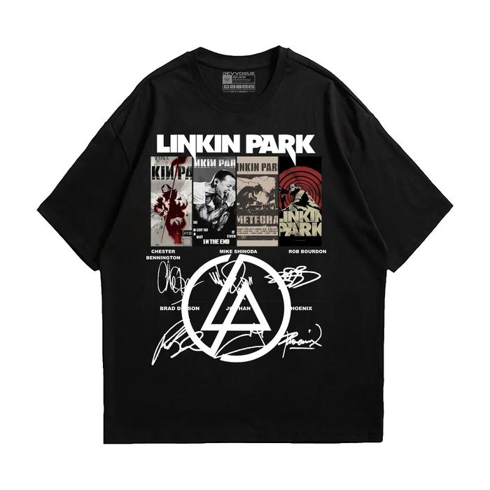 Devvogue Kaos Band Linkin Park Album Black  Combed 24s