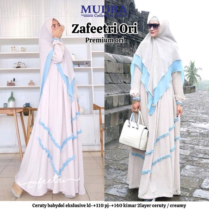 Zafetri dress best seller by Mudra Collection, dress cantik nyaman dipakai