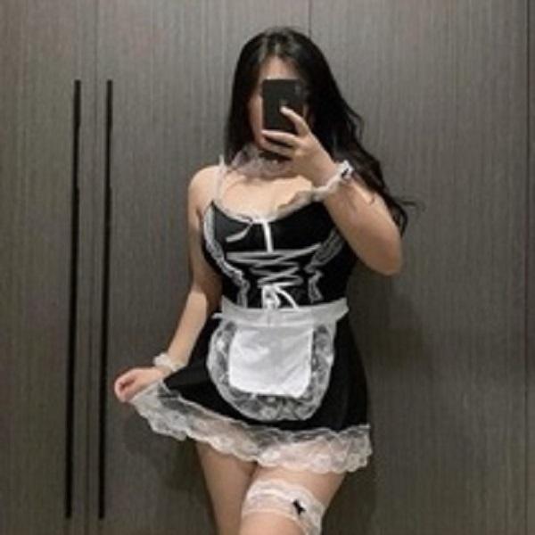 COD LINGERIE 3XL COSPLAY MAID / SET LINGERIE WAITRESS HS