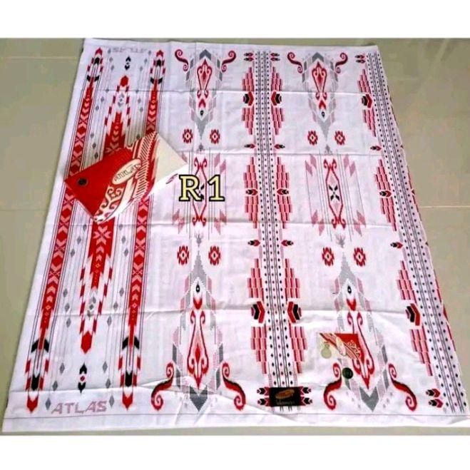 Sarung motif Angker ( Merah Putih ) terbaru elegand pria dewasa