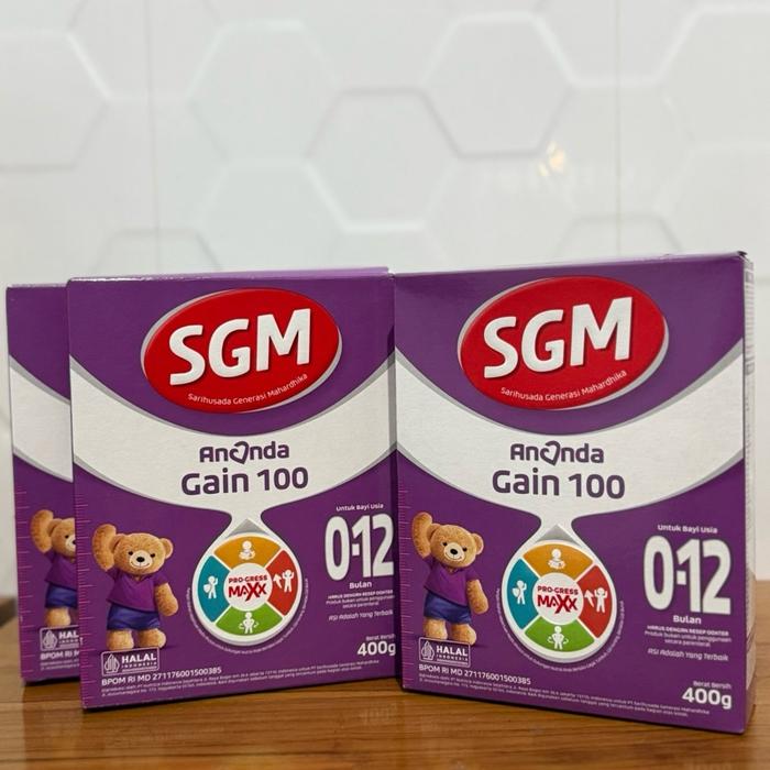SGM Ananda Gain 100 usia 0-12 bulan