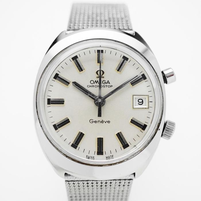 Omega Chronostop Geneve Ref. 146.009 JDM Jam Tangan Vintage Pria Original Watches