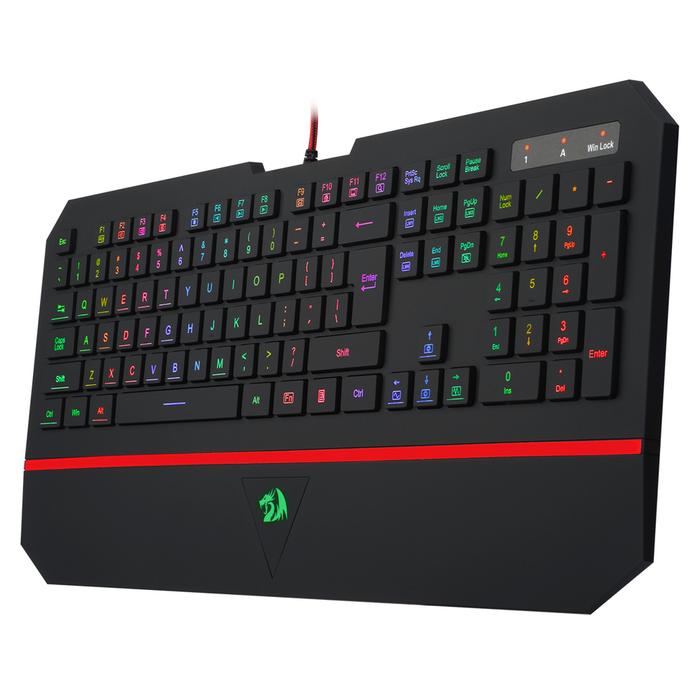 Relong Karura 2 K502 USB Game Mask Silent Keyboard RGB LED Backlit