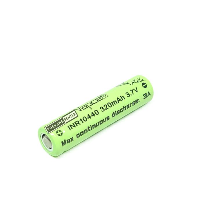 VAPCELL BATERAI 10440 AAA 320mAh 3.7 VOLT SENTER LED MINI