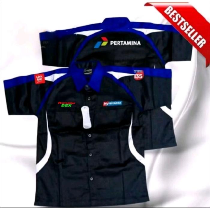 kemeja Pertamina dex baju Pertamina dex seragam Pertamina dex kemeja kerja Pertamina dex baju kerja 