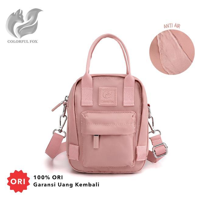 Tas Selempang Wanita Anti Air Colorful Fox 0417