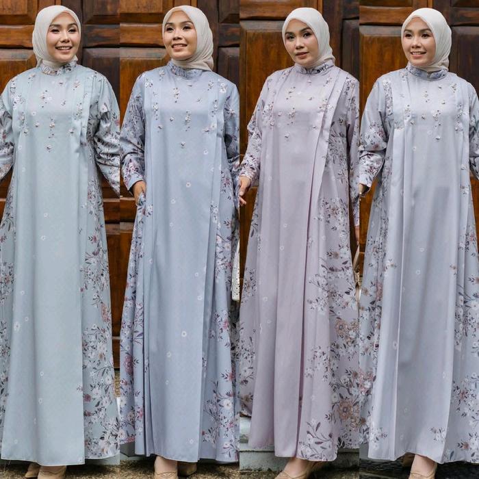 GAMIS DRESS DHIYA ORI PREMIUM BY D'LOVERA