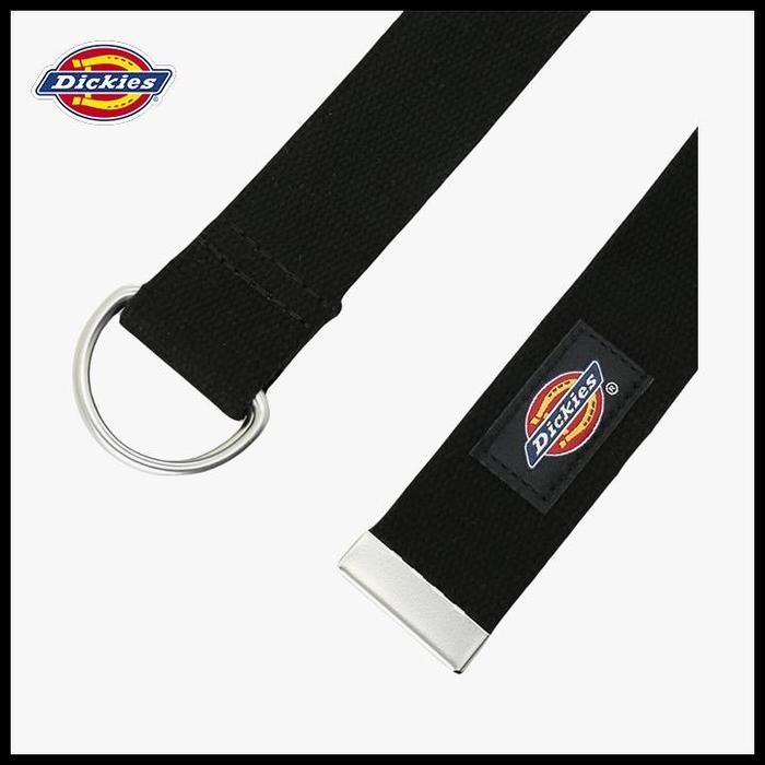 Dickies - Unisex Canvas Belt, Black - Ikat Pinggang Pria Dan Wanita Original Best Seller Termurah #g