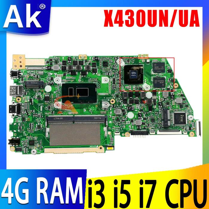 Papan Utama X430UN UNTUK ASUS S430UF V430UF K430UN S430UA R430UA