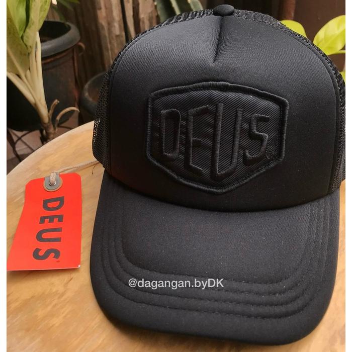 Topi Deus Ex Machina Original 100% Full Black