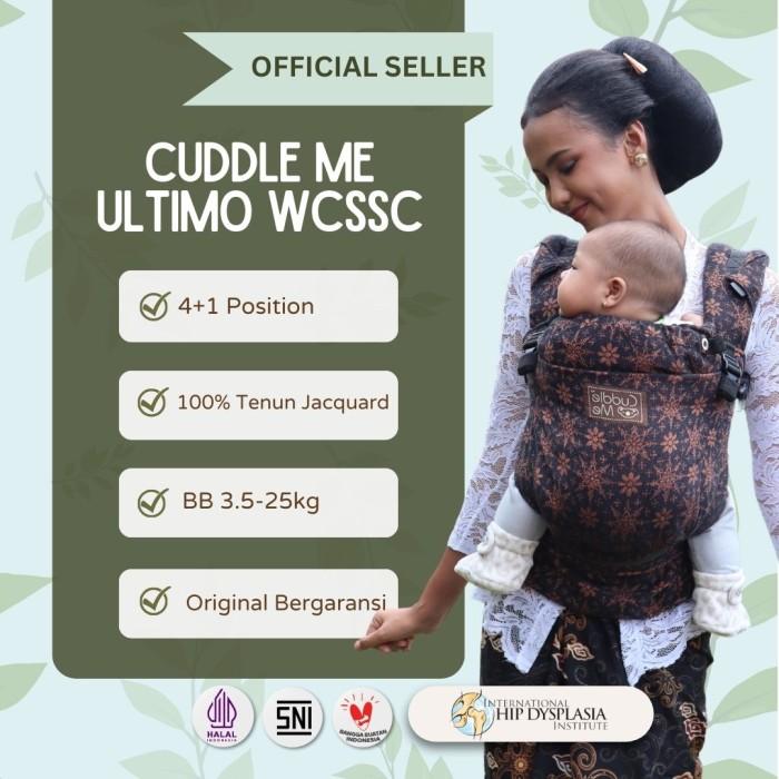 CUDDLEME WCSSC Ultimo Jacquard Gendongan Hip Seat Carrier Woven Wrap