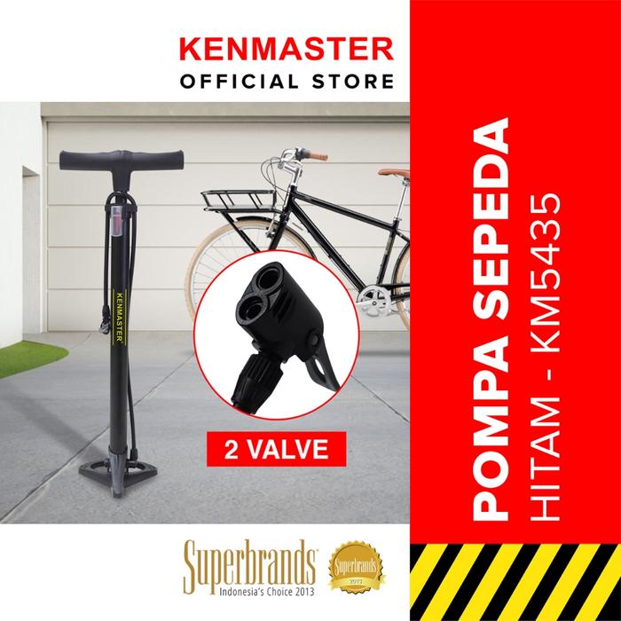 Kenmaster Pompa Sepeda / Pompa Motor KM-5435 - Besi Serbaguna