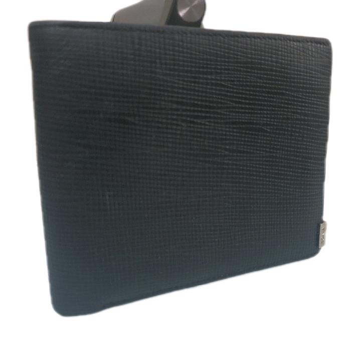 dompet pria BONIA 5 card 100% Original (second) Mulus seperti Baru Kulit Hitam