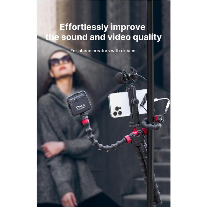 Ulanzi Kit Pembuatan Filter Ponsel Pintar Kit Video Vlogging dengan