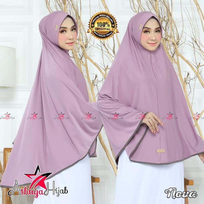 HIJAB INSTAN JUMBO/B HAMIDAH JUMBO/NOT KENAN ETHICA SF C/JILBAB KHIMAR SYAR'I NOVA ORI ATHAYA XXL