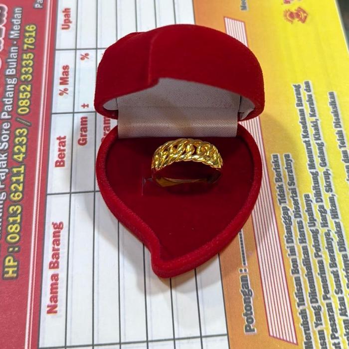 Cincin wanita Emas London