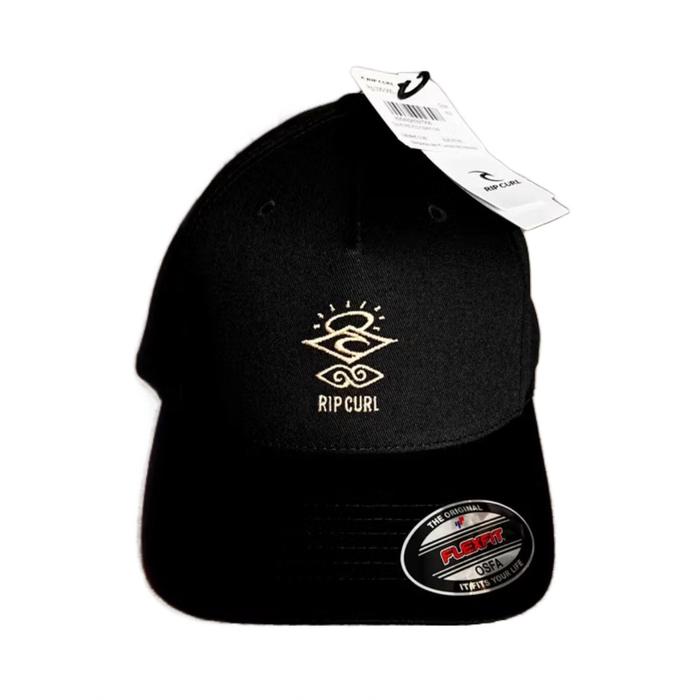 Topi pria ripcurl original asli murah simple logo flexfit