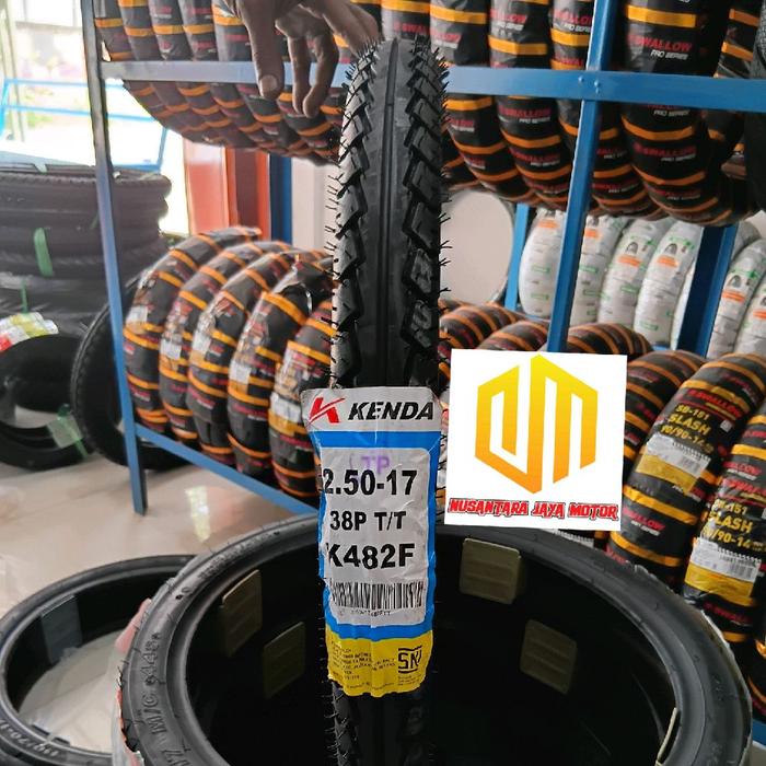 (FREE PENTIL) BAN KENDA K482 2.50-17 TUBE TYPE