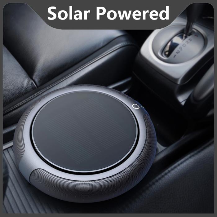 Solar Car Air Purifier USB Car Air Purifier Cleaner Vehicle
