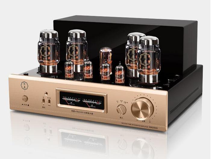 NEW MK8800 300W*2 tube biliary power AMP HiFi fever grade KT88 push pull high-power pure biliary AMP