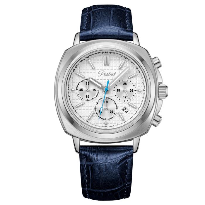 Parlent Nexis - Jam Tangan Pria 42mm, Japan Quartz Movement, Waterproof 5ATM (50M), Stainless Steel