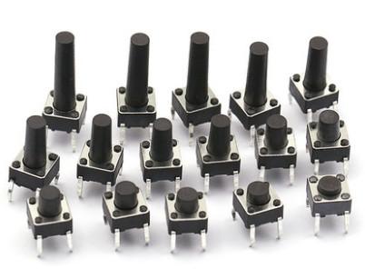 1000PCS 4Pin 6*6 Micro Bijaksana Push Button Switch DIP
