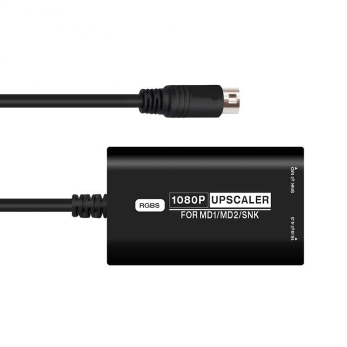 RGBS Upscaler For SEGA MD1/MD2/SNK Game Console 1080P HDMI-compatible