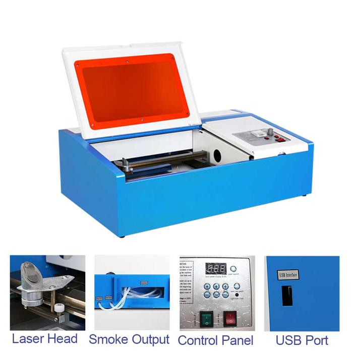 Mini Laser Stamp Engraver Co2 Laser Seals Engraving making machine