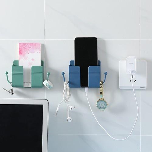 Holder HP tempel dinding Colokan tempel tembok wall phone holder