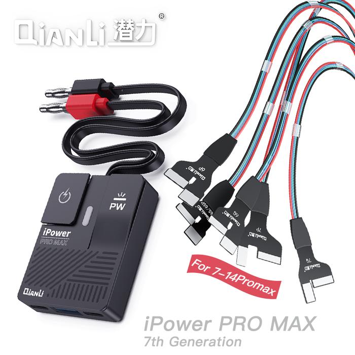 Qianli Ipower Pro Max kabel uji catu daya, satu klik daya pada desain