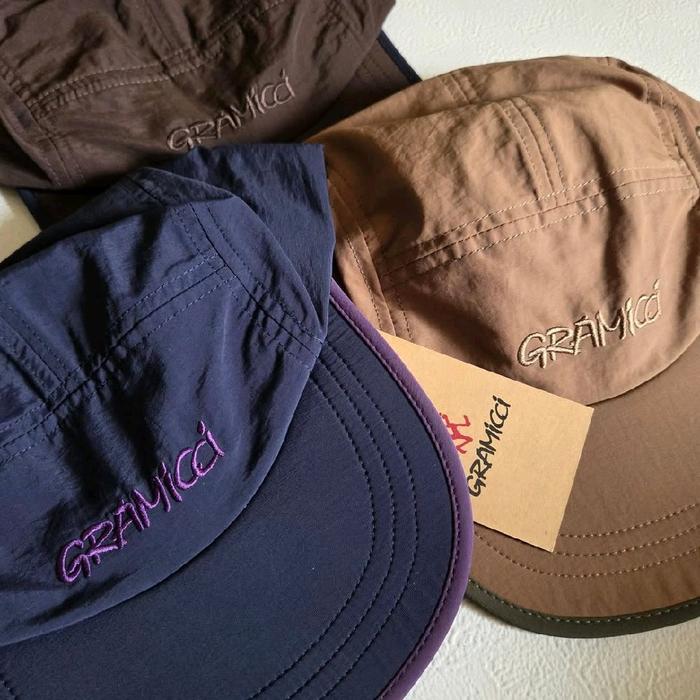 topi 5 panel gramicci nylon caps one size fit all