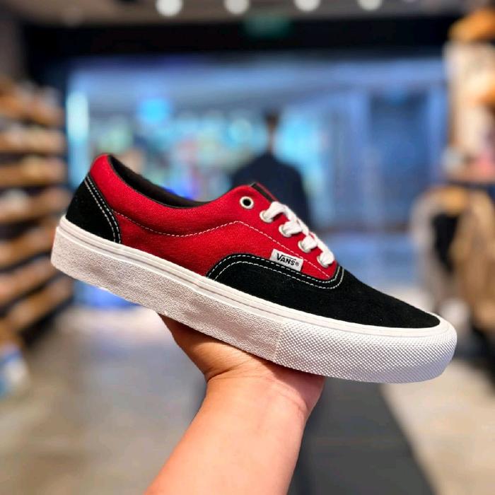 VANS ERA PRO SKATE BLACK DARK RED ORIGINAL
