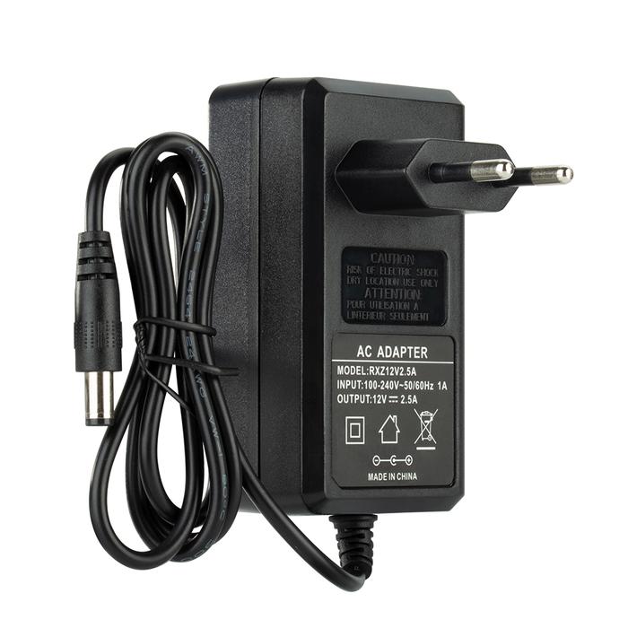 12V 2.5A AC 100V-240V Converter Adapter DC 12V 2.5A 50/60 Hz 1000mA