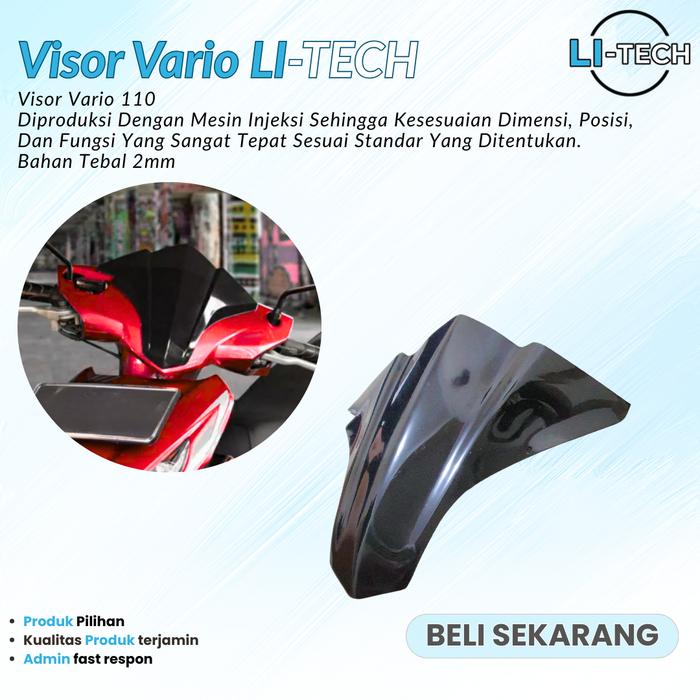 Li-tech visor vario 110fi,vario led old,vario bohlamp,vario 160,vario led new batman.beat karbu,beat