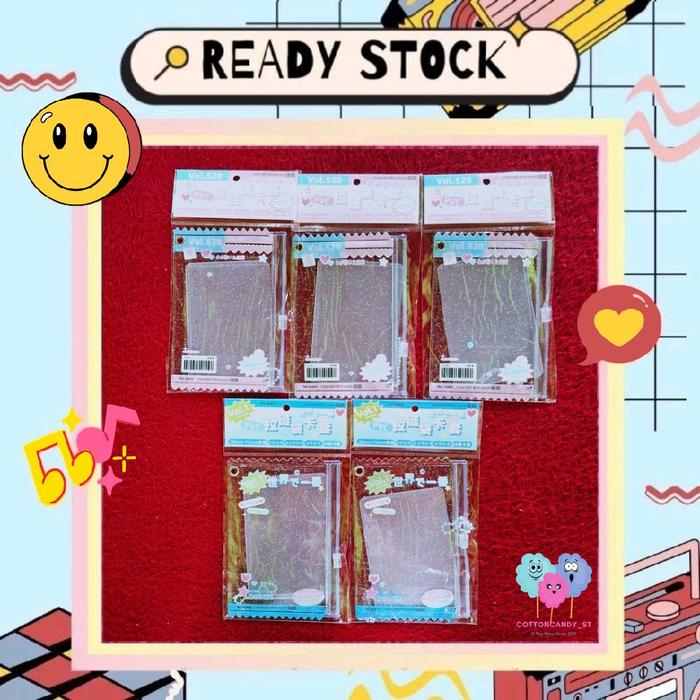 [READY STOCK] PHOTOCARD HOLDER ZIPPER LOCK ROSE QUARTZ SERENITY